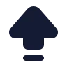 Arrow Big Up Dash icon preview