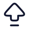 Arrow Big Up Dash icon preview