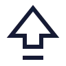 Arrow Big Up Dash icon preview