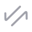 Arrowdatatransferdiagonal icon with duotone rounded style