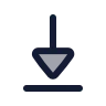 Arrow Down 05 icon preview
