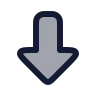 Arrow Down Big icon preview