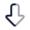 Arrow Down Big icon preview