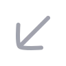 Arrow Down Left 01 icon preview