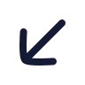 Arrow Down Left 01 icon preview