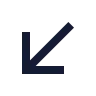 Arrow Down Left 01 icon preview