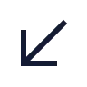 Arrow Down Left 01 icon preview