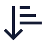 Arrow Down Narrow Wide icon preview