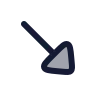 Arrow Down Right 02 icon preview
