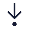 Arrow Down To Dot icon preview