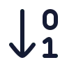 Arrow Down 01 icon preview