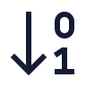 Arrow Down 01 icon preview