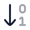 Arrow Down 01 icon preview