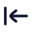 Arrowleft icon with solid rounded style