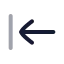 Arrowleft icon with twotone rounded style