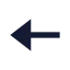 Arrowleft icon with solid sharp style