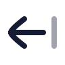 Arrow Left From Line icon preview