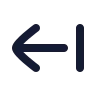 Arrow Left From Line icon preview