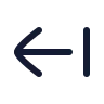 Arrow Left From Line icon preview