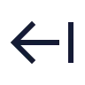 Arrow Left From Line icon preview