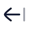 Arrow Left From Line icon preview