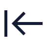 Arrow Left To Line icon preview