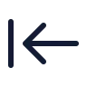Arrow Left To Line icon preview