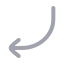 Arrowmovedownleft icon with duotone rounded style