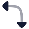 Arrow Move Left Down icon preview
