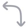 Arrow Move Left Down icon preview