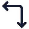 Arrow Move Left Down icon preview