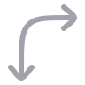 Arrow Move Right Down icon preview