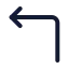 Arrowmoveupleft icon with duotone standard style