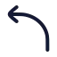 Arrowmoveupleft icon with stroke rounded style