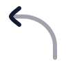 Arrow Move Up Left icon preview