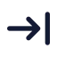 Arrowright icon with solid standard style