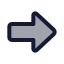 Arrowrightbig icon with duotone standard style