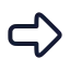Arrowrightbig icon with stroke rounded style