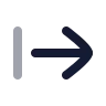 Arrow Right From Line icon preview