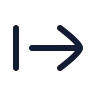 Arrow Right From Line icon preview