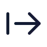 Arrow Right From Line icon preview