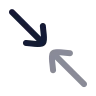 Arrow Shrink 01 icon preview