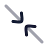 Arrow Shrink 01 icon preview
