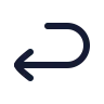 Arrow Turn Backward icon preview