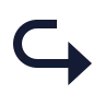 Arrow Turn Forward icon preview