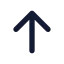 Arrowup icon with solid standard style