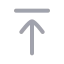 Arrowup icon with duotone rounded style
