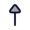 Arrow Up 04 icon preview