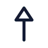 Arrow Up 04 icon preview