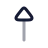 Arrow Up 04 icon preview